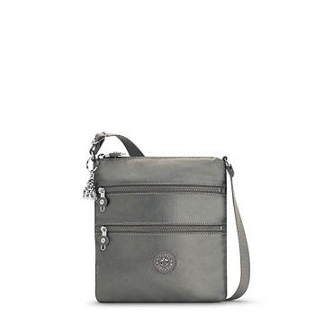 Kipling Keiko Metallic Crossbody Mini Táska Szürke | HU 1332KO